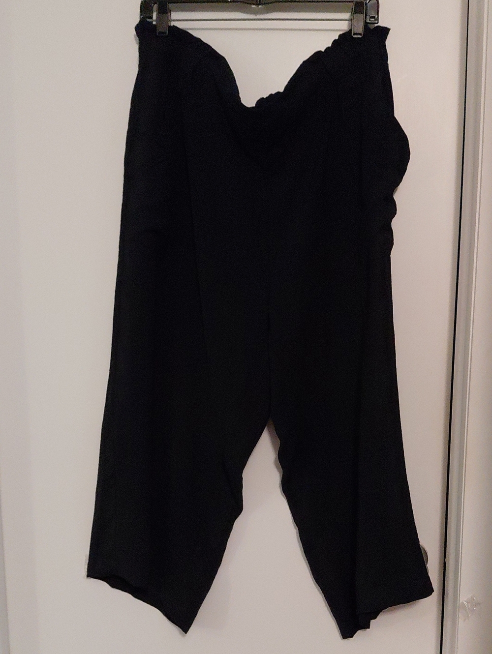 Rachel Zoe Navy Wide Leg Cropped/Ankle Pants Women's Size 2C